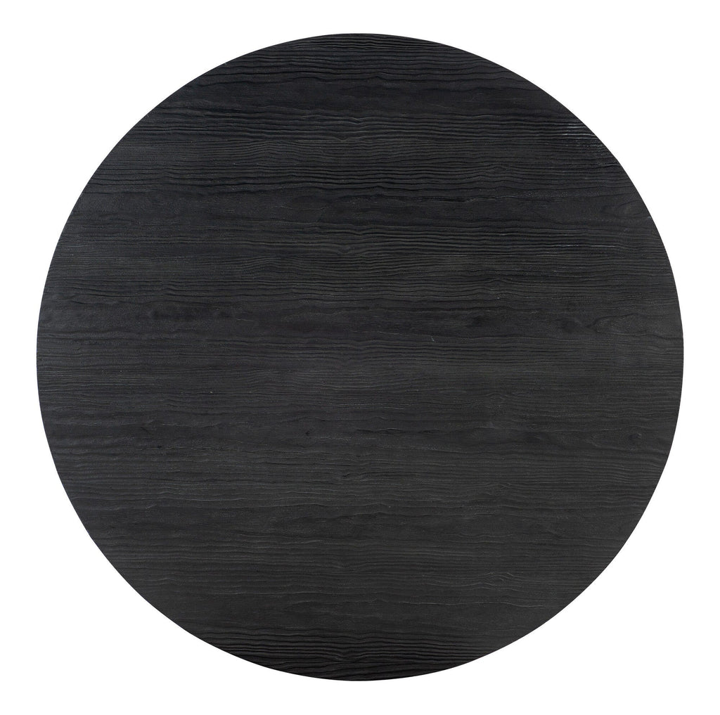 Chapman Shou Sugi Ban Round Cocktail Table