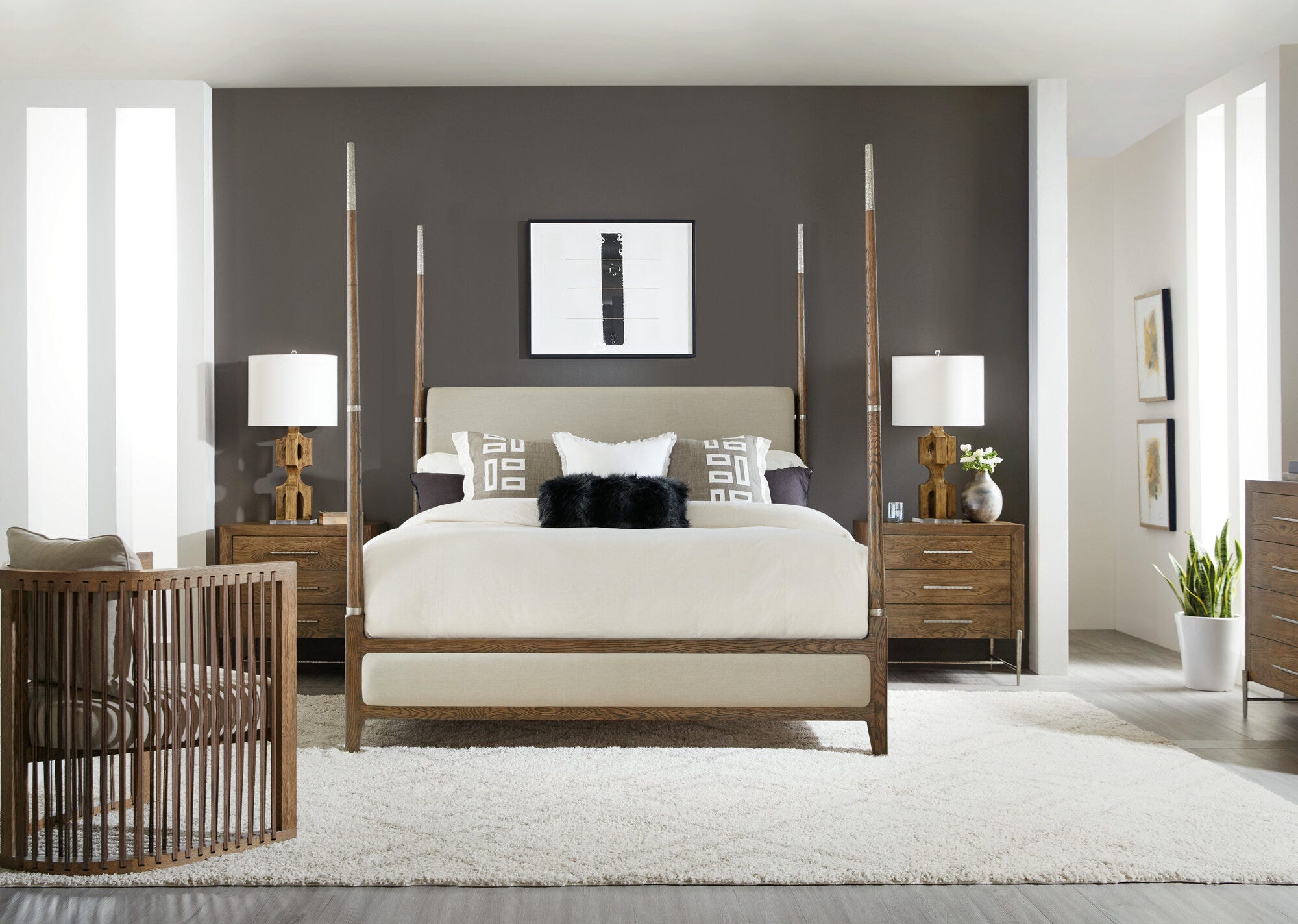 Chapman Three-Drawer Nightstand Room Image 5