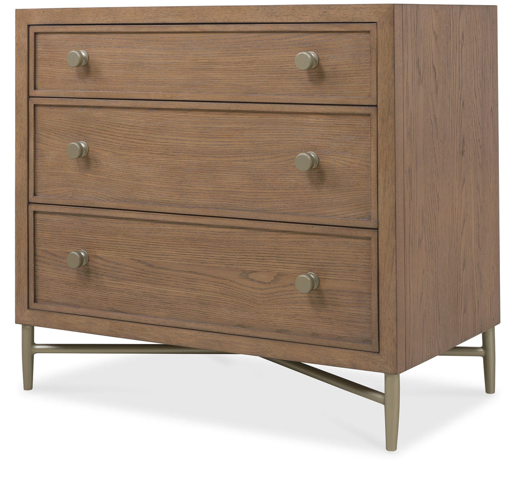Sonnet Three-Drawer Nightstand Silo Image 2