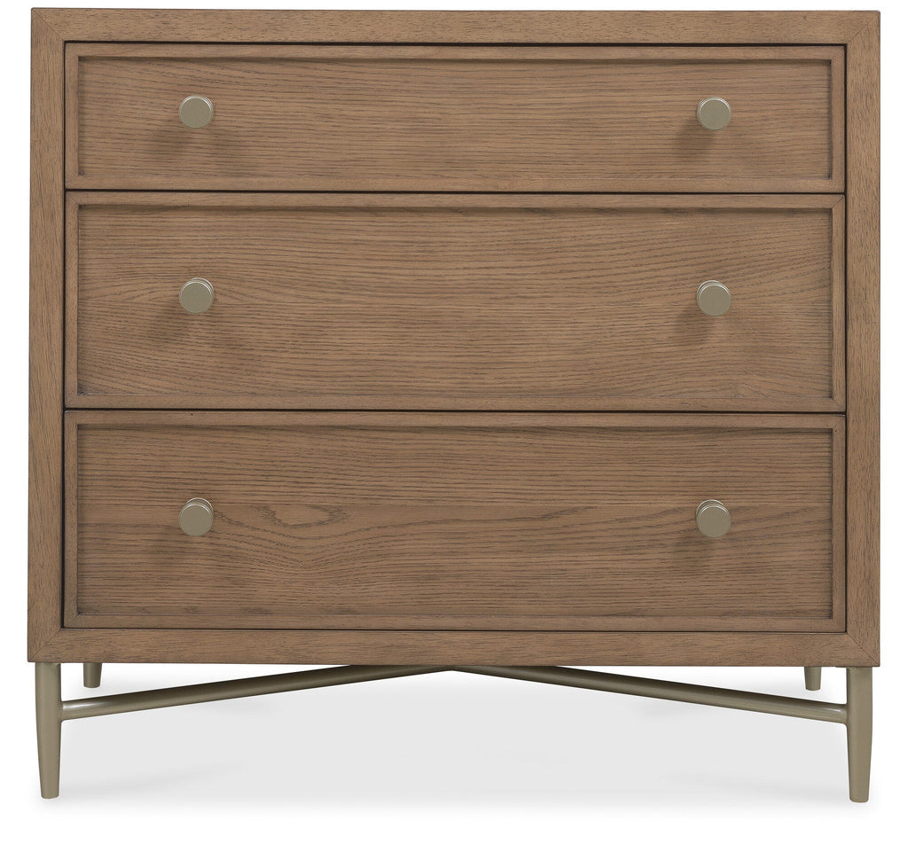 Sonnet Three-Drawer Nightstand Silo Image 3