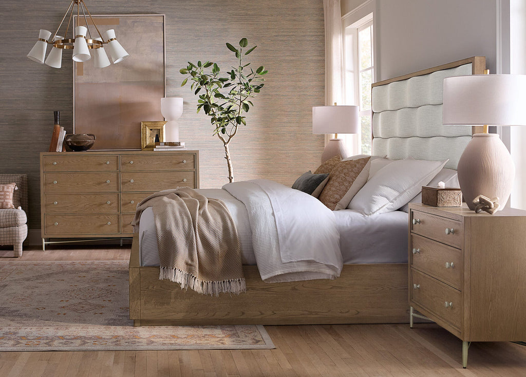 Sonnet Three-Drawer Nightstand Room Image 2