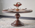 YUTZY WOODWORKING Emerson Dining Table 61-60Rnd