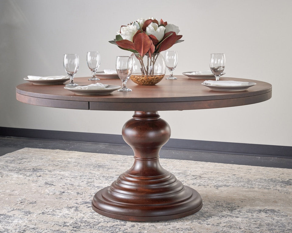 YUTZY WOODWORKING Emerson Dining Table 61-60Rnd