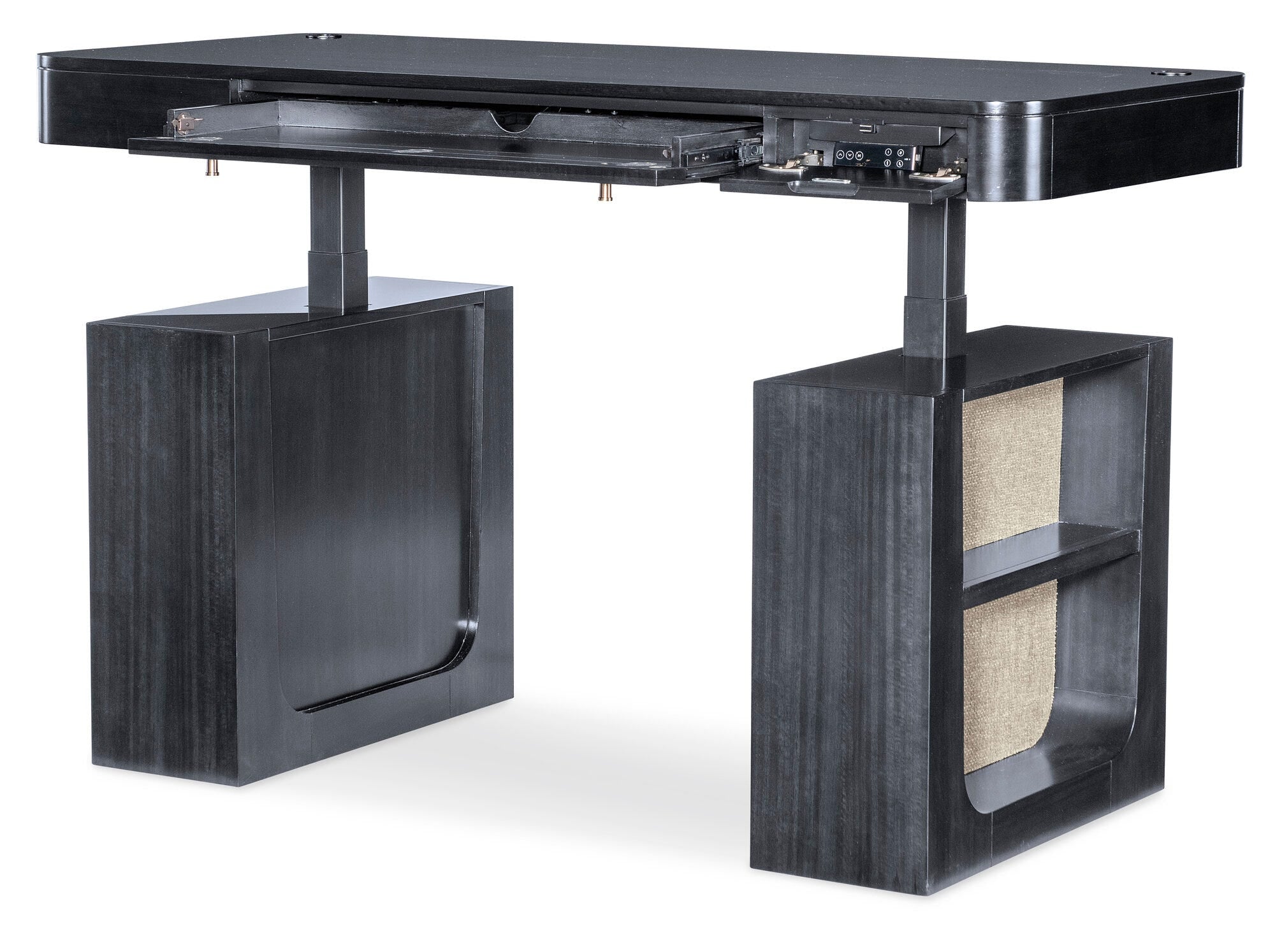 Kenzo Lift Adjustable-Height Desk - Open View 2