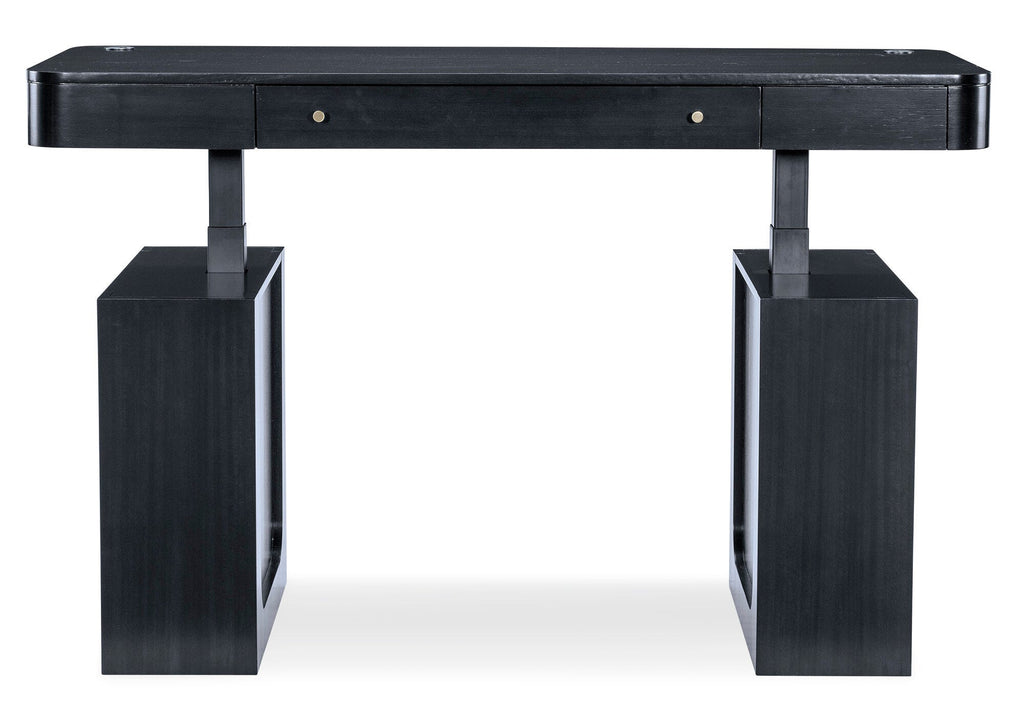 Kenzo Lift Adjustable-Height Desk - Straight View 2