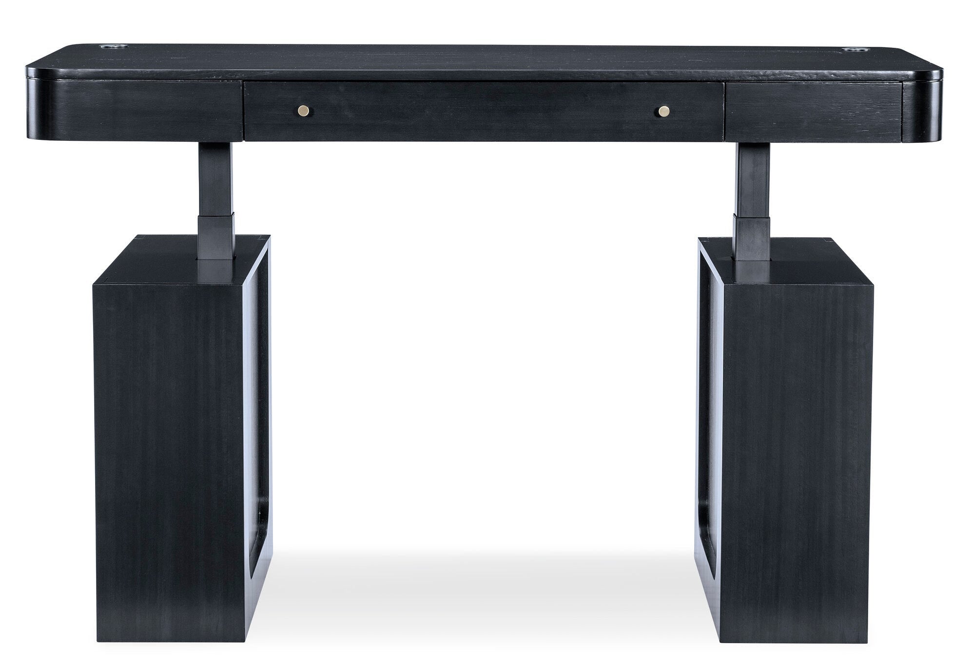 Kenzo Lift Adjustable-Height Desk - Straight View 2