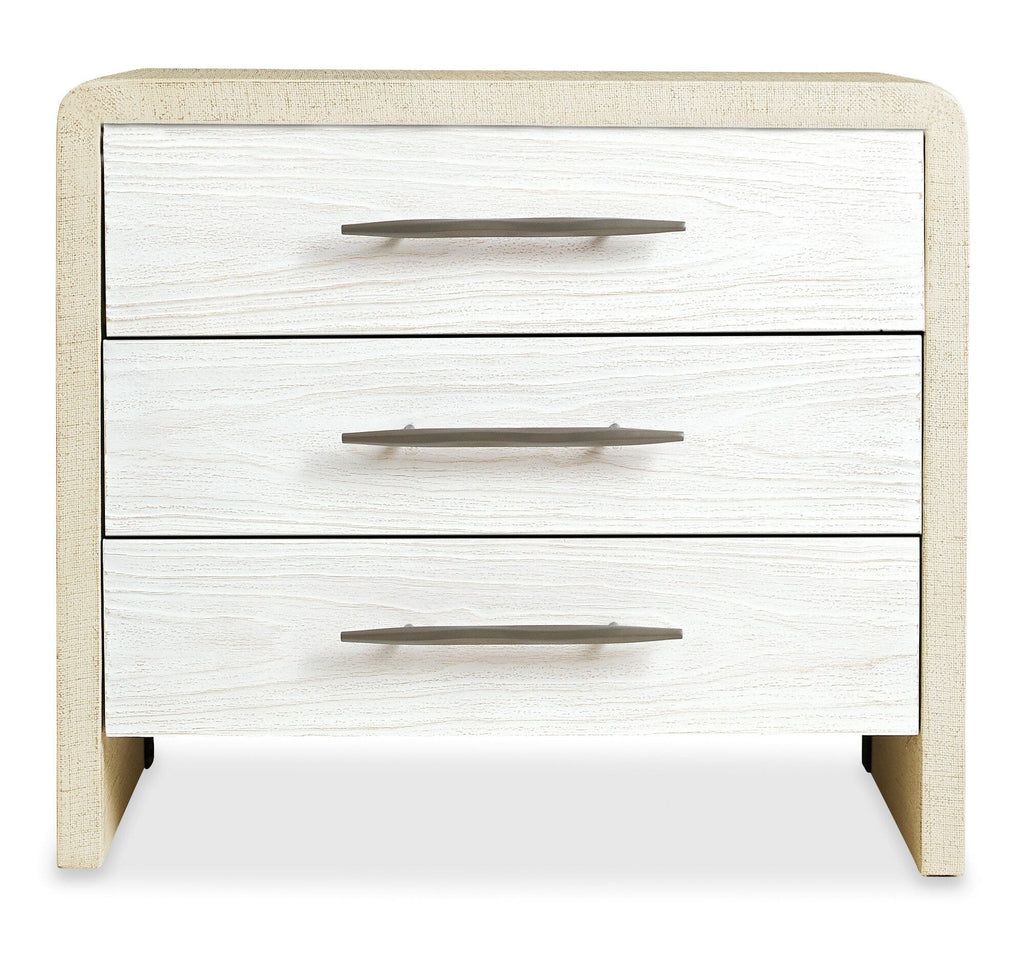 Cascade Three-Drawer Nightstand Straight Silo Image