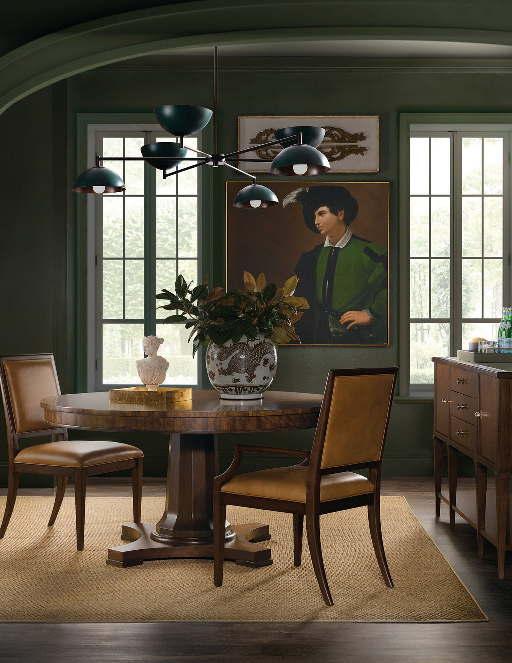 Archives leather Arm Chair - Room Image 3