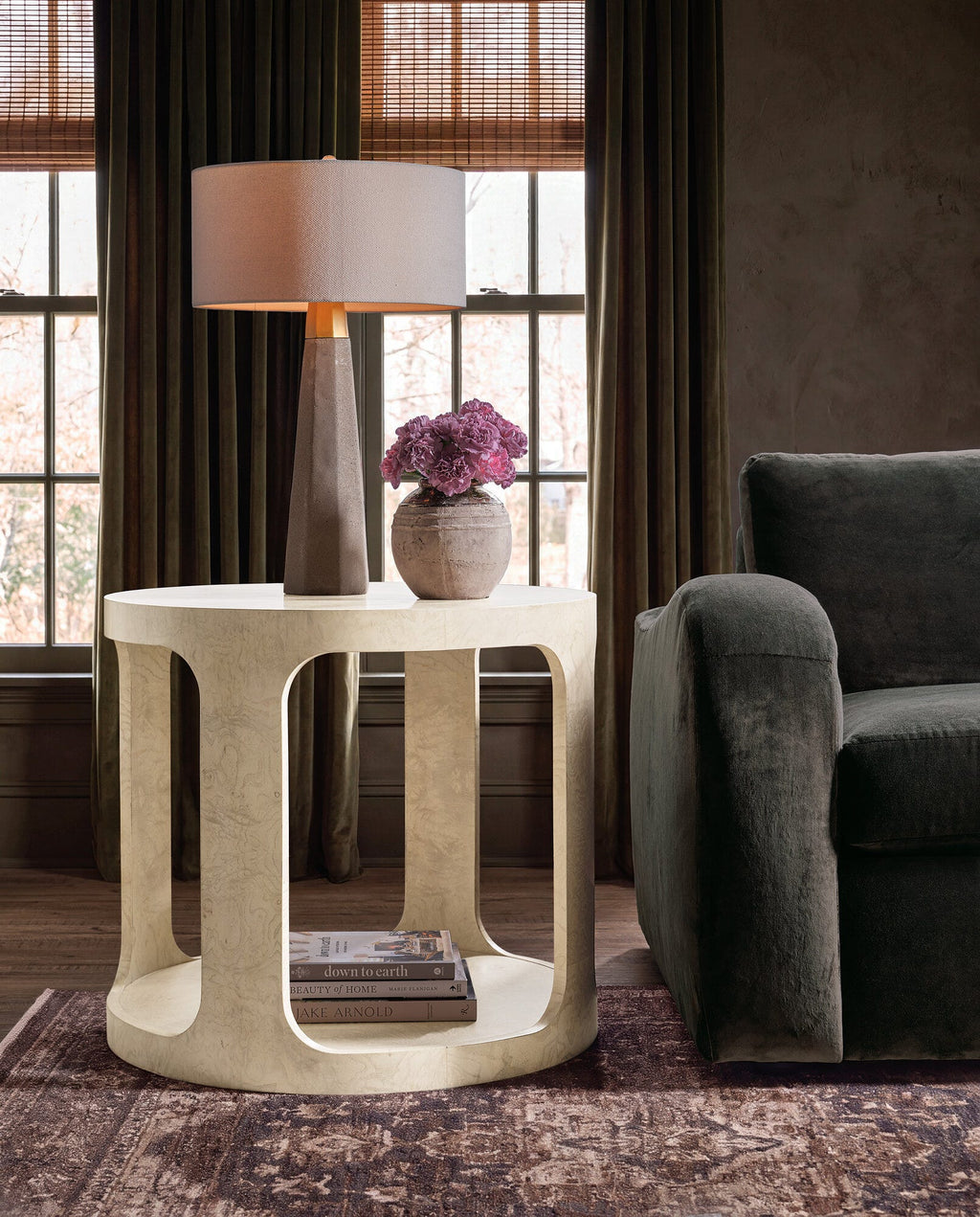 Archives Round End Table