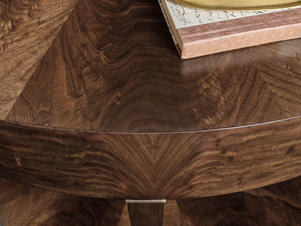 Archives Demilune Console Table Detail Image