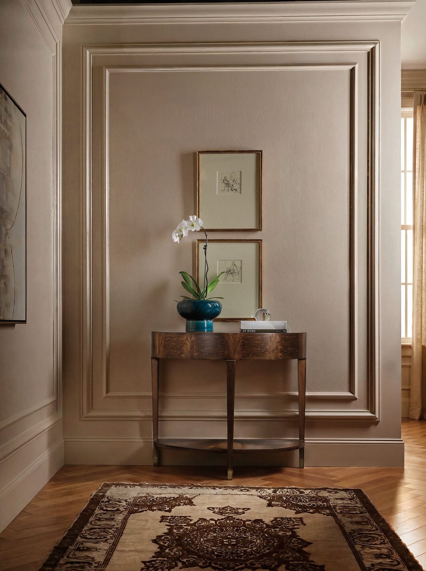 Archives Demilune Console Table Room Image