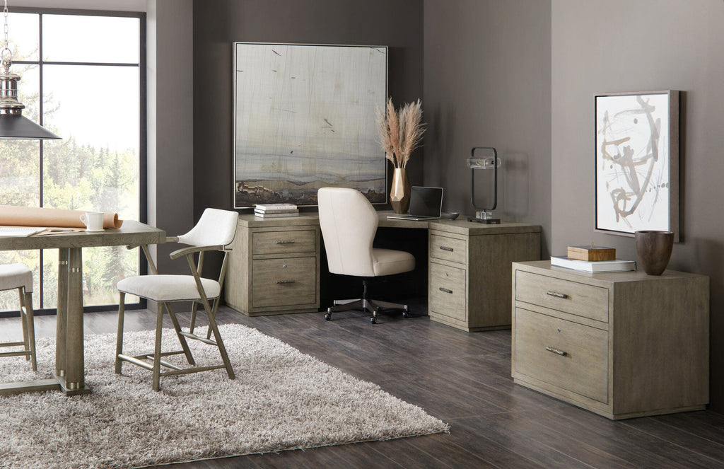 Linville Falls Corner Desk with Two Files - Room Image 1