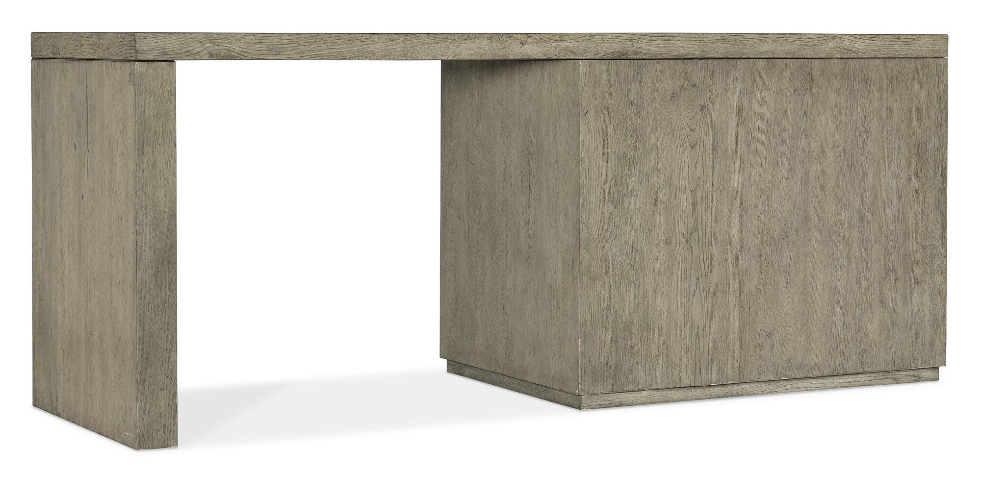 Linville Falls 72" Desk with Open Desk Cabinet - Back View