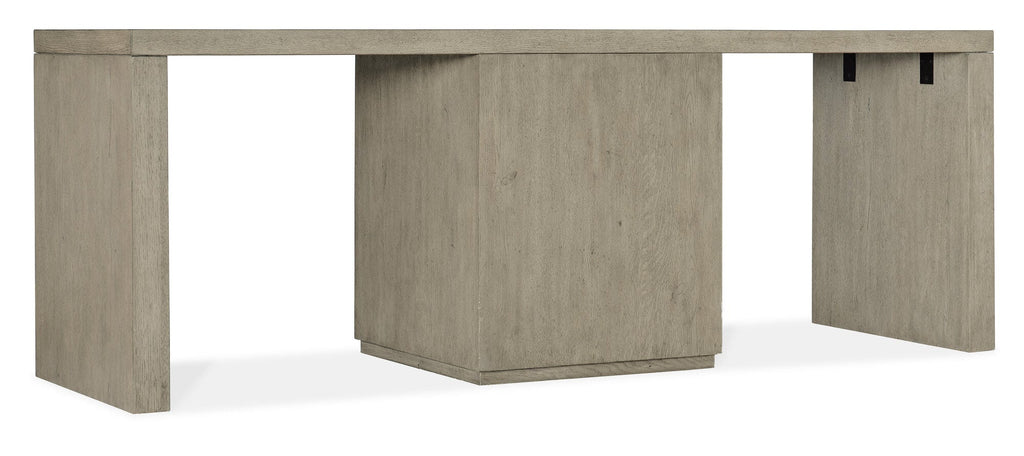 Linville Falls 84" Desk with One Centered File - Back
