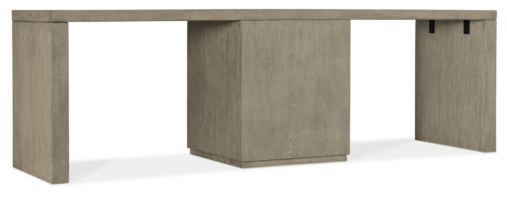 Linville Falls 96" Desk with One Centered File - Back Silo Image