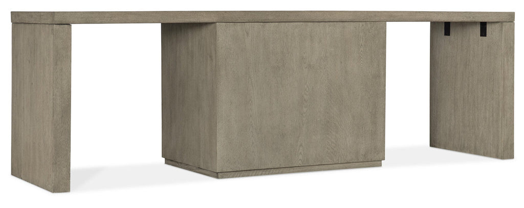 Linville Falls 96" Desk with Centered Lateral File - Back