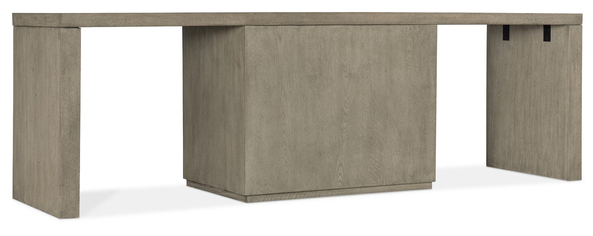 Linville Falls 96" Desk with Centered Lateral File - Back
