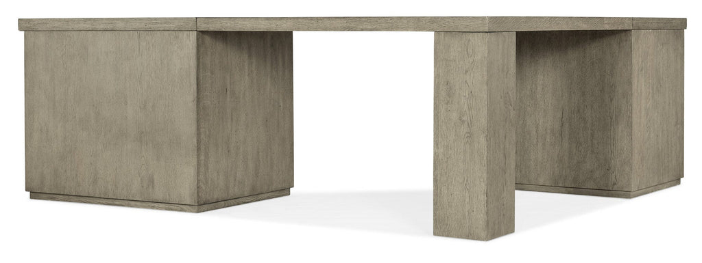 Linville Falls Corner Desk with File and Lateral File - Back
