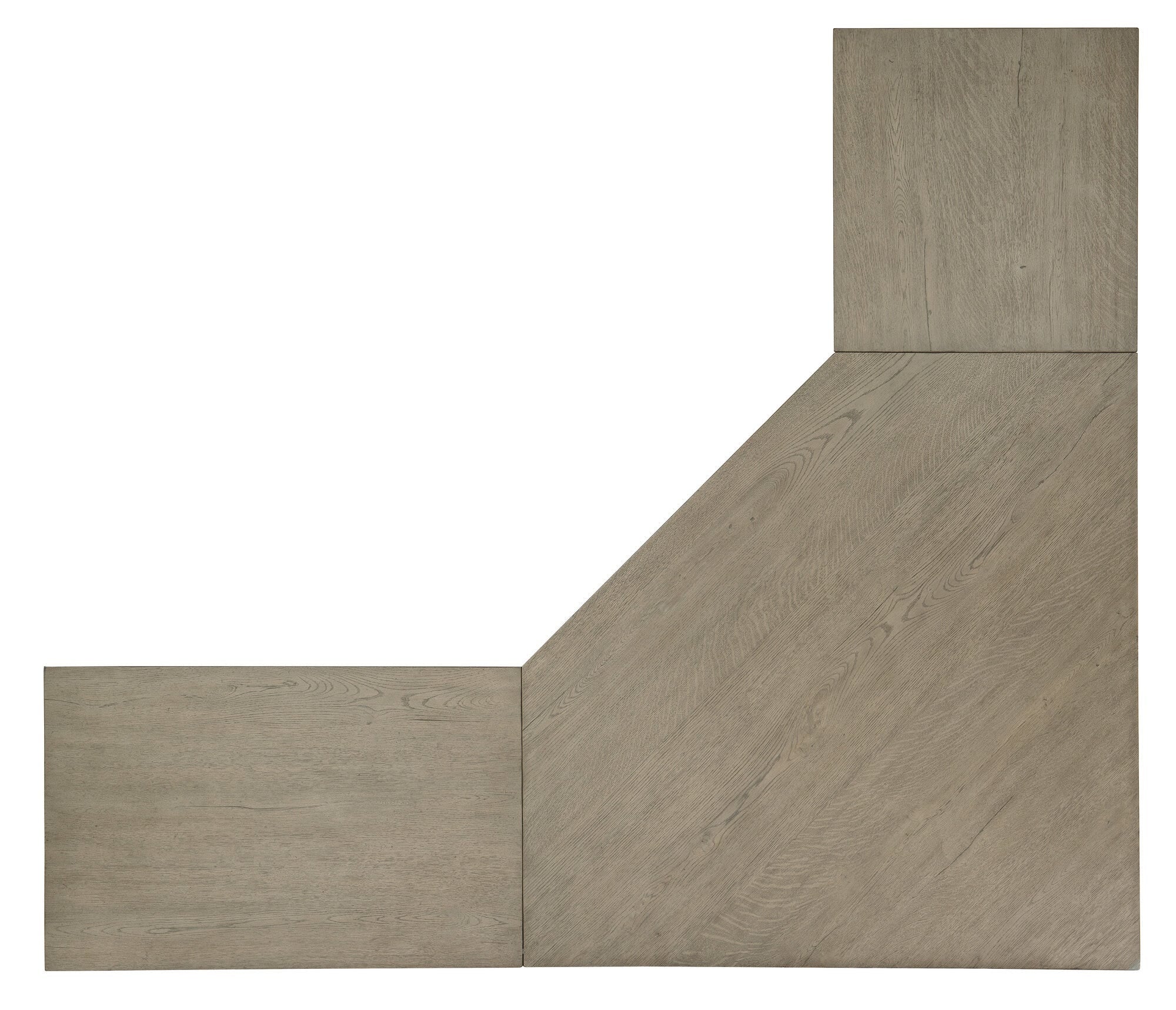Linville Falls Corner Desk with File and Lateral File - Top
