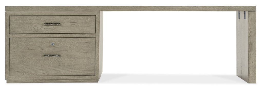 Linville Falls 96" Desk with Lateral File - Straight
