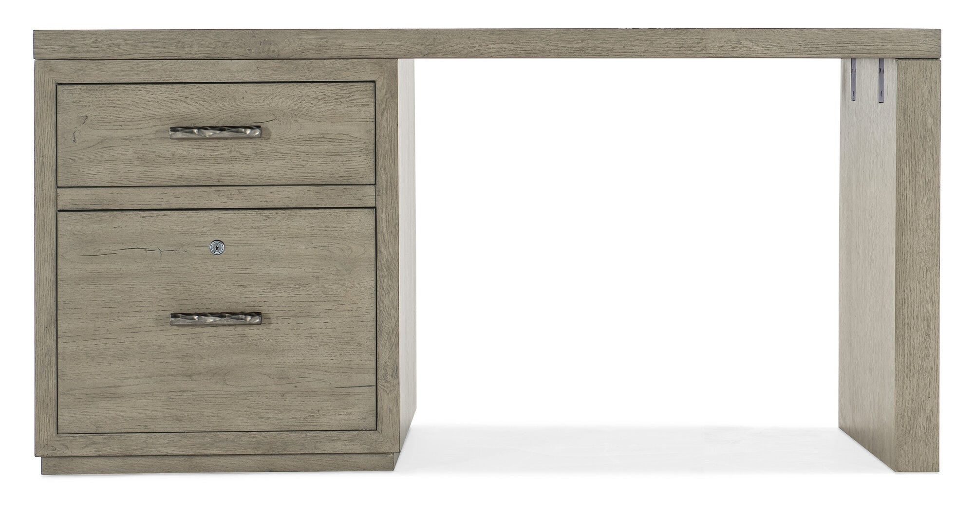 Linville Falls 60" Desk with One File - Straight View