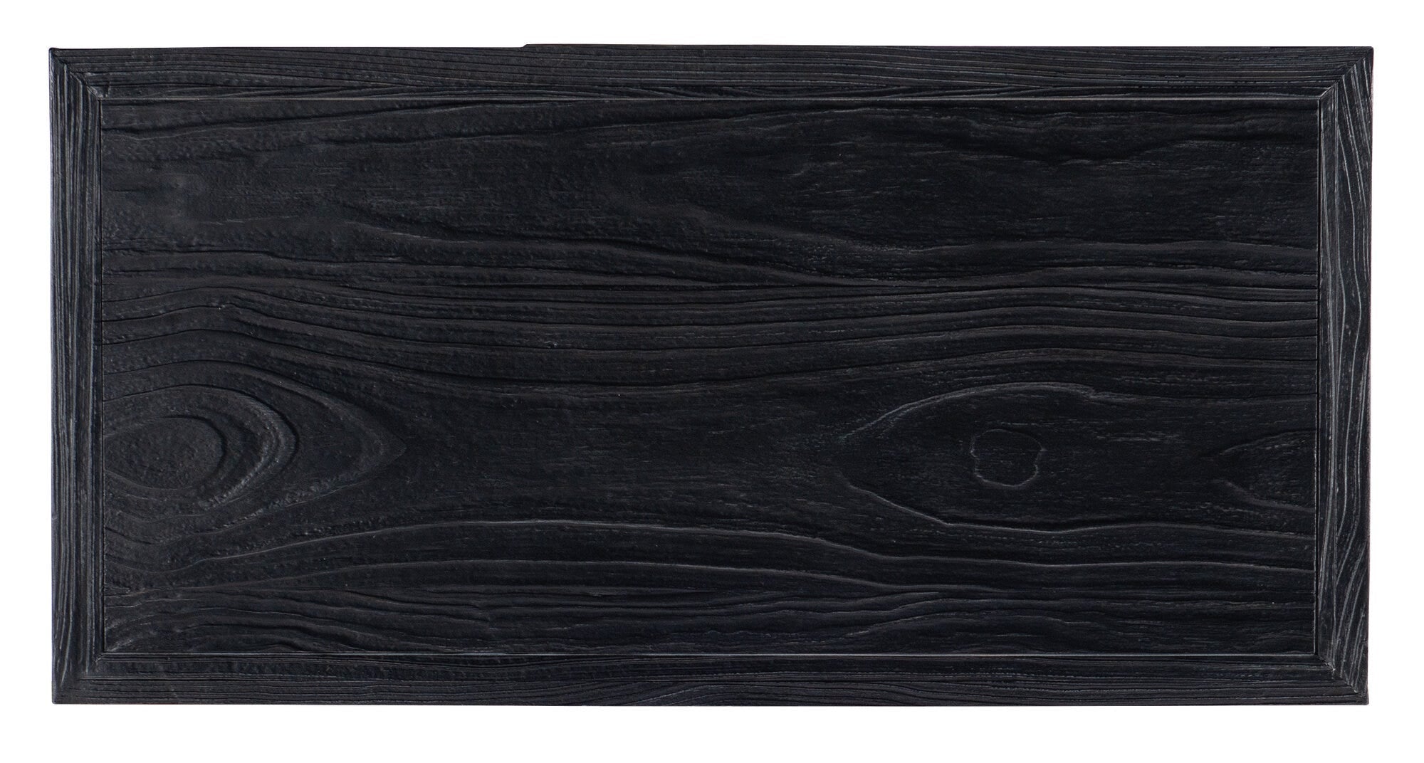Linville Falls Shou Sugi Ban Two Drawer Nightstand