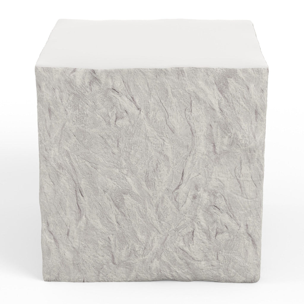Antique Stone End Table