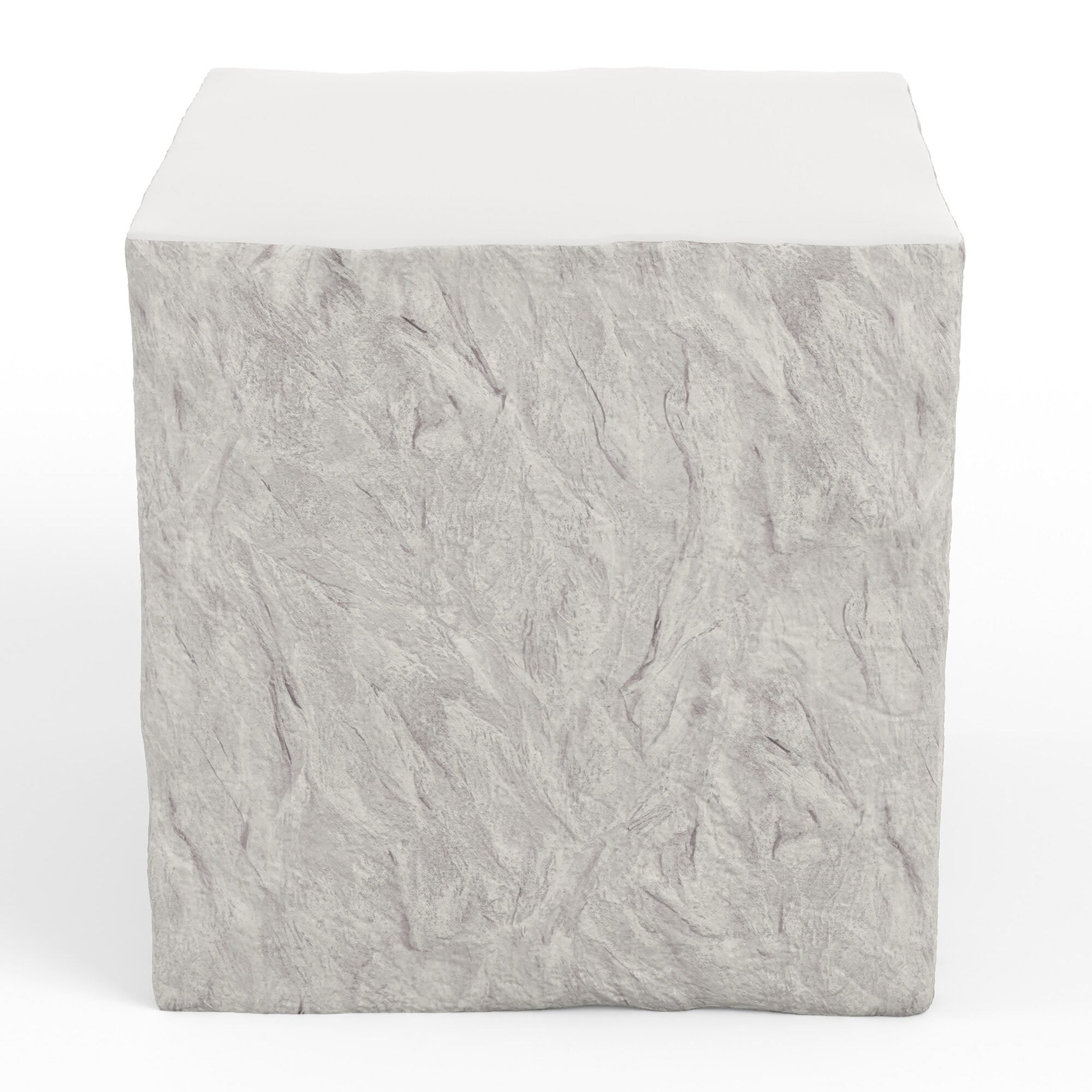 Antique Stone End Table