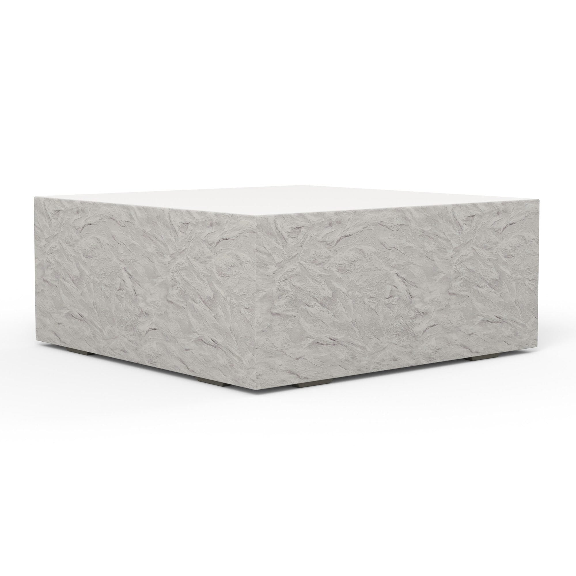 Antique Stone Square Coffee Table