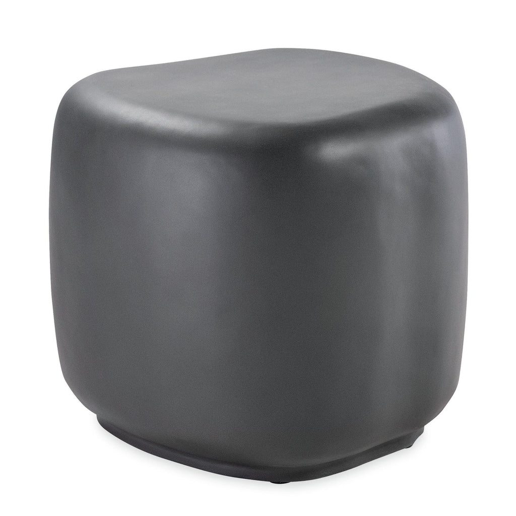 Pebble End Table - Gray
