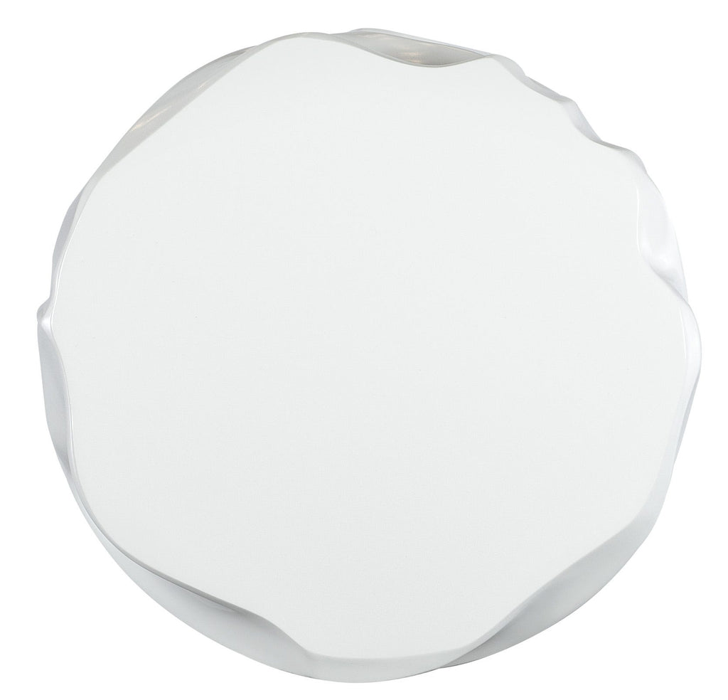 Top view of Melange Alabaster End Table