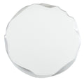 Top view of Melange Alabaster End Table