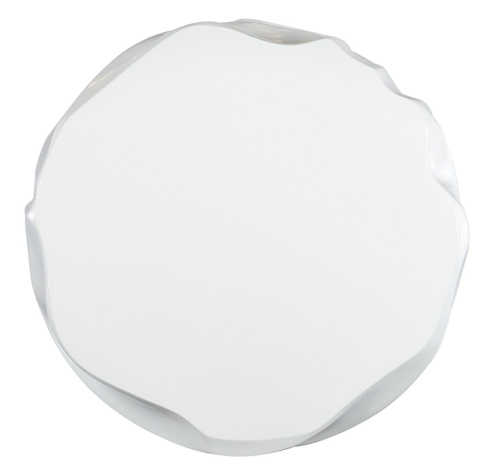 Top view of Melange Alabaster End Table