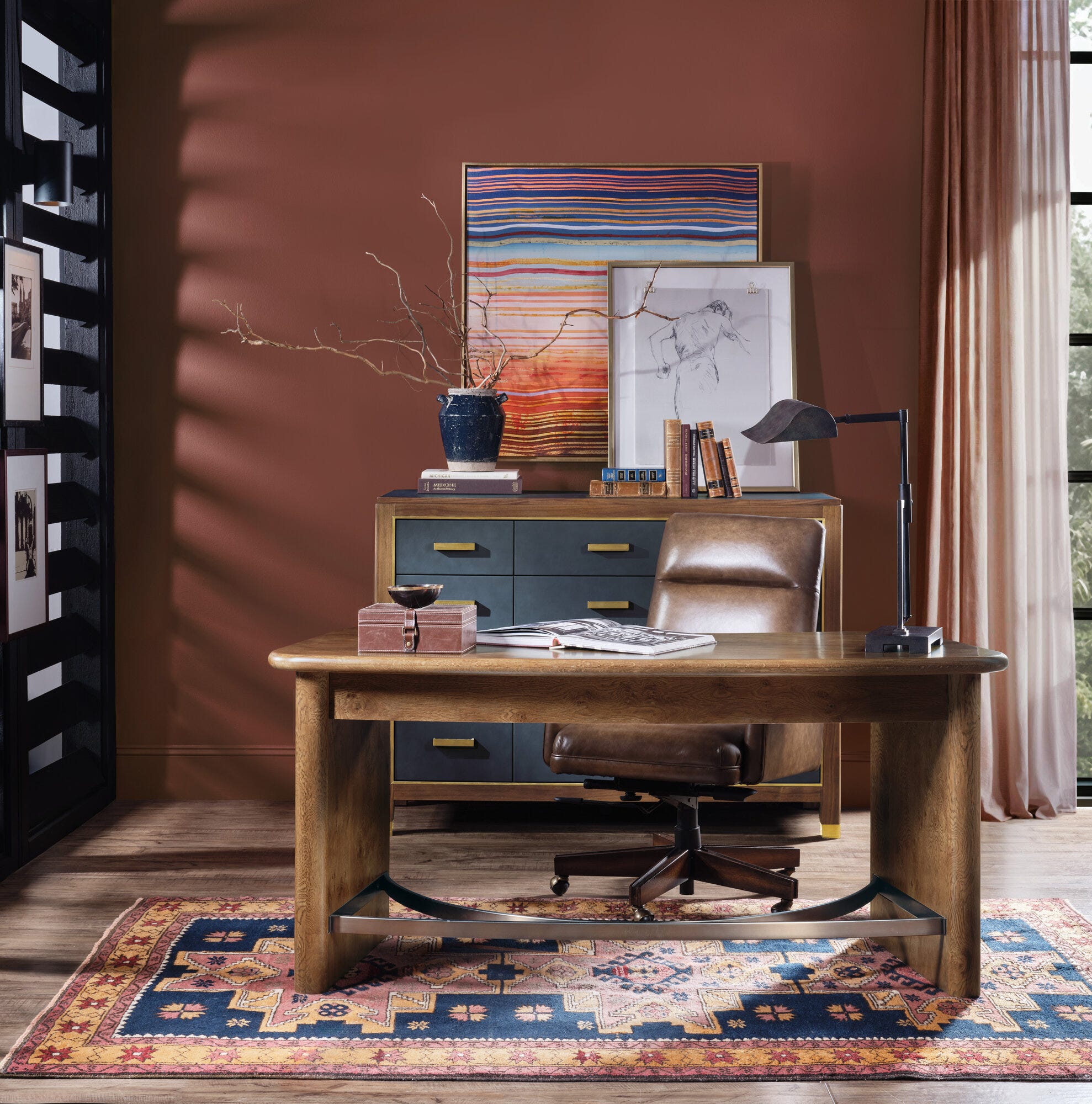 Melange Geneva Accent Drawer Chest