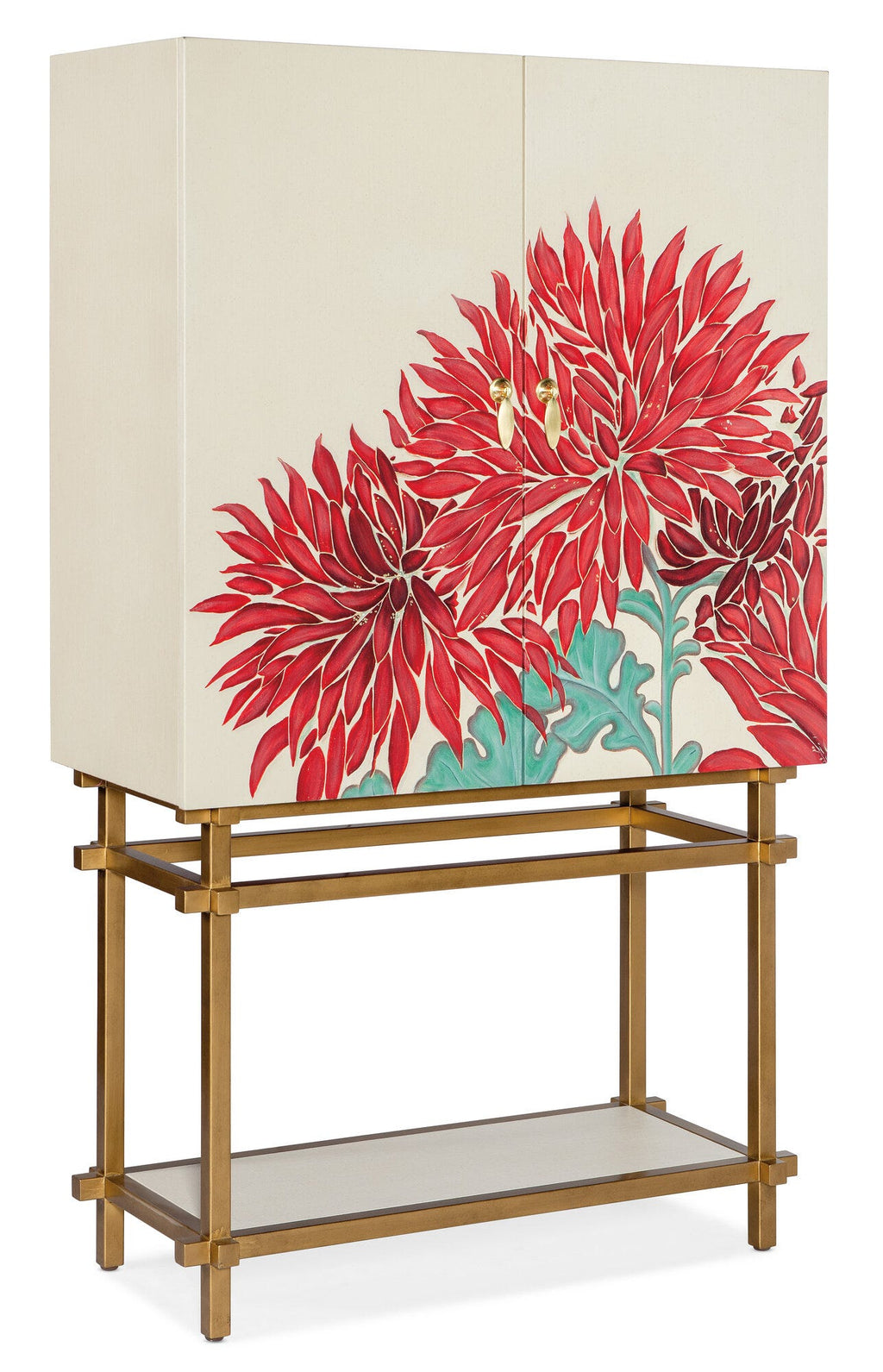 Melange Patrisha Bar Cabinet Silo Image