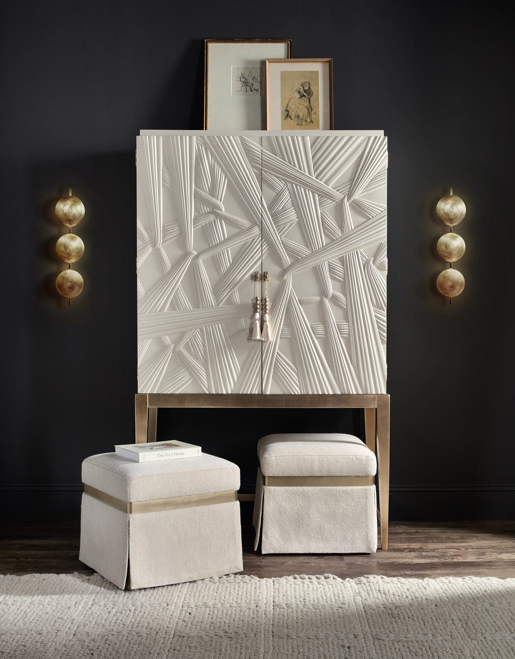 Melange Dream Weaver Pouf