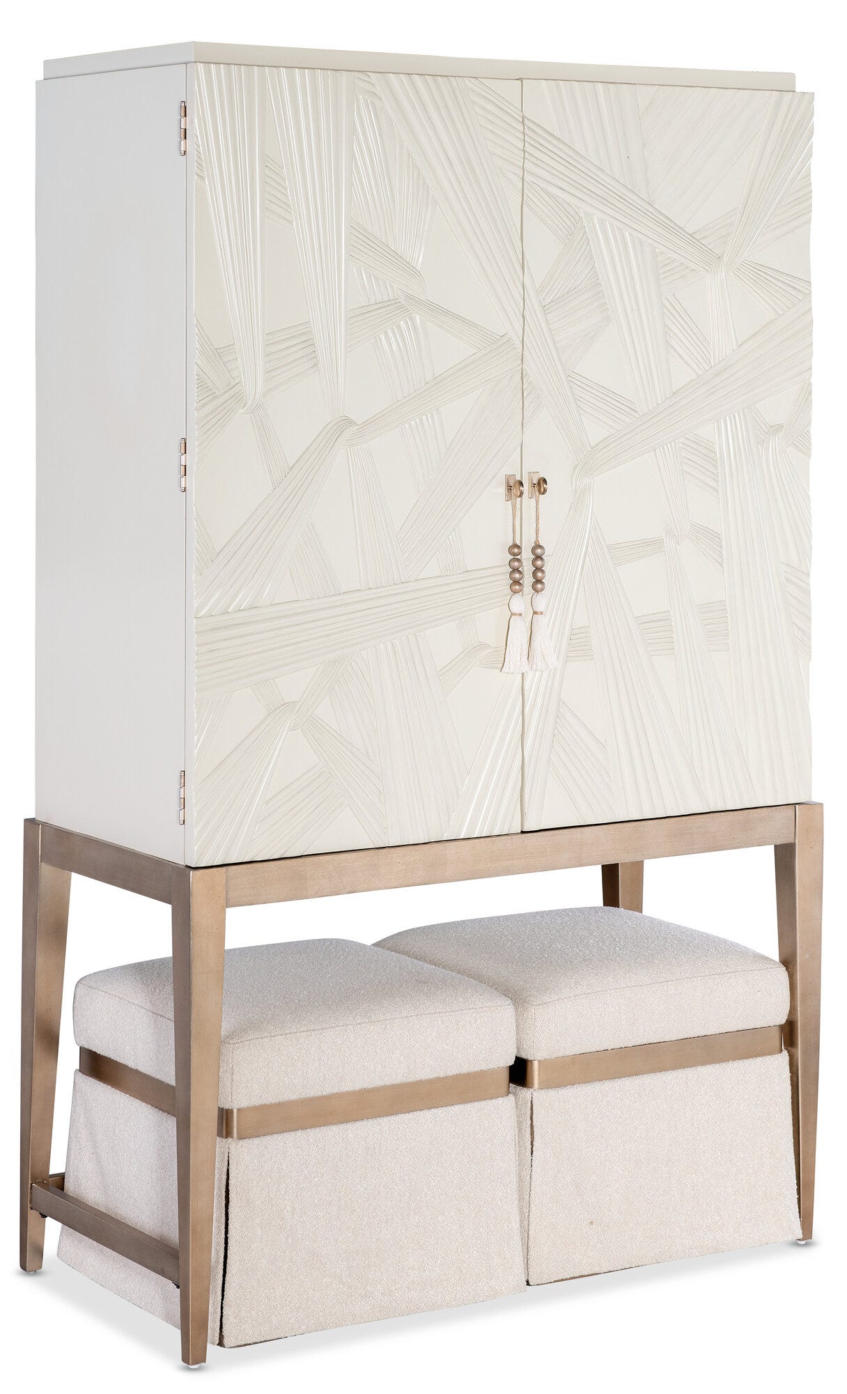 Melange Dream Weaver Pouf