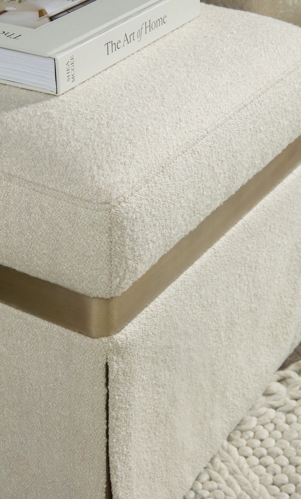 Melange Dream Weaver Pouf