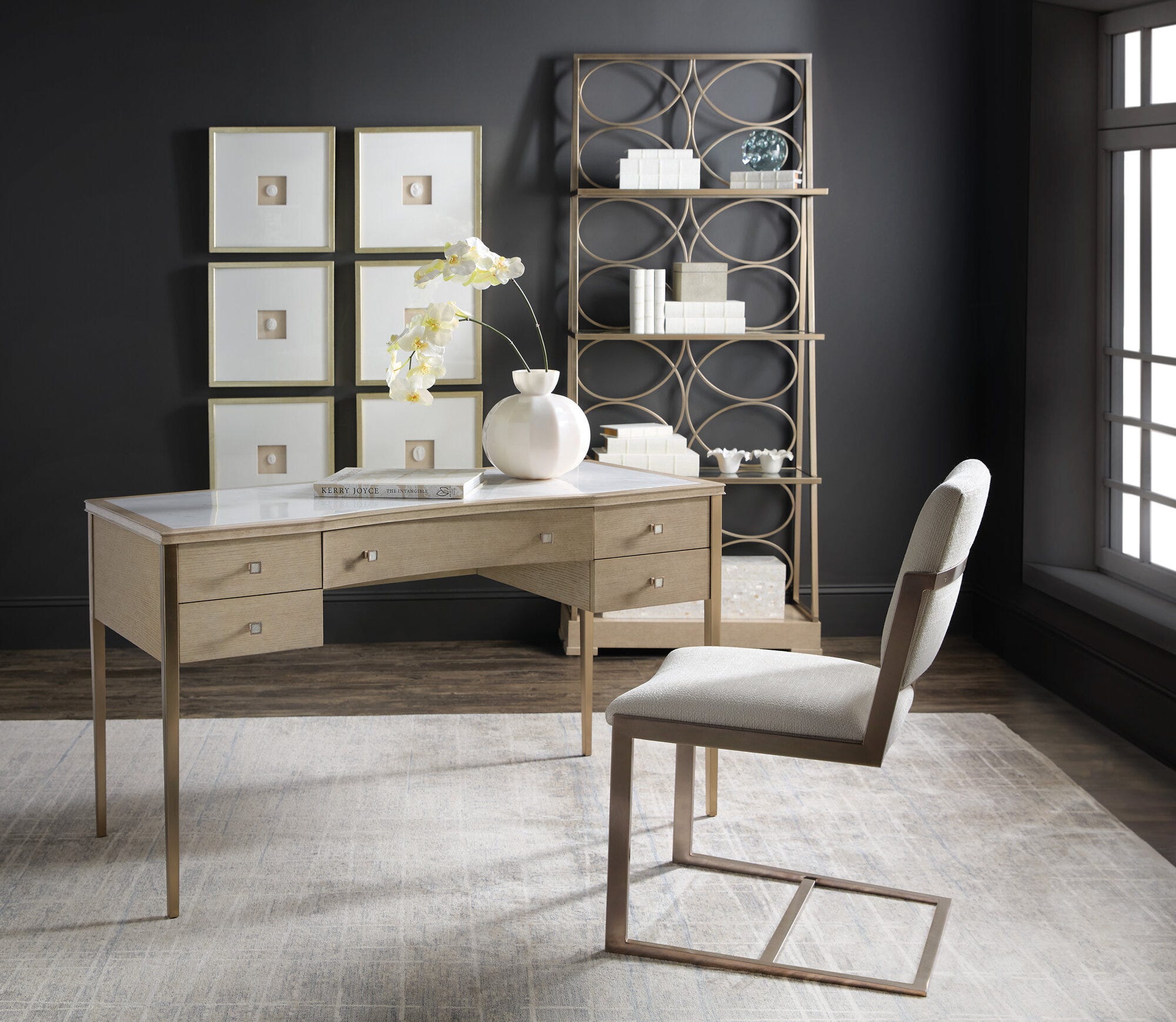 Melange Flourish Etagere