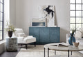 Melange Round Valley Three Door Entertainment Credenza