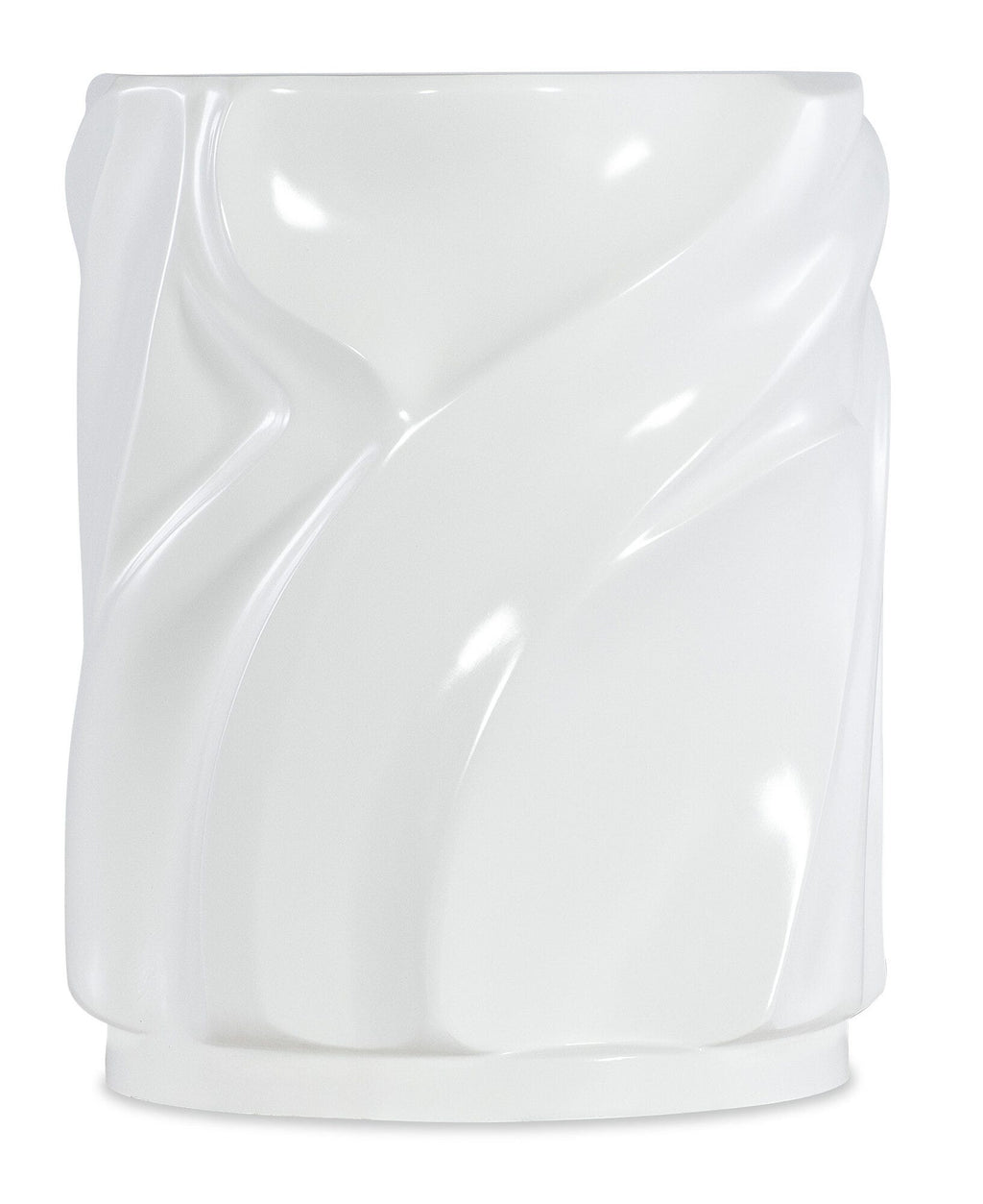 Silo view of Melange Alabaster End Table