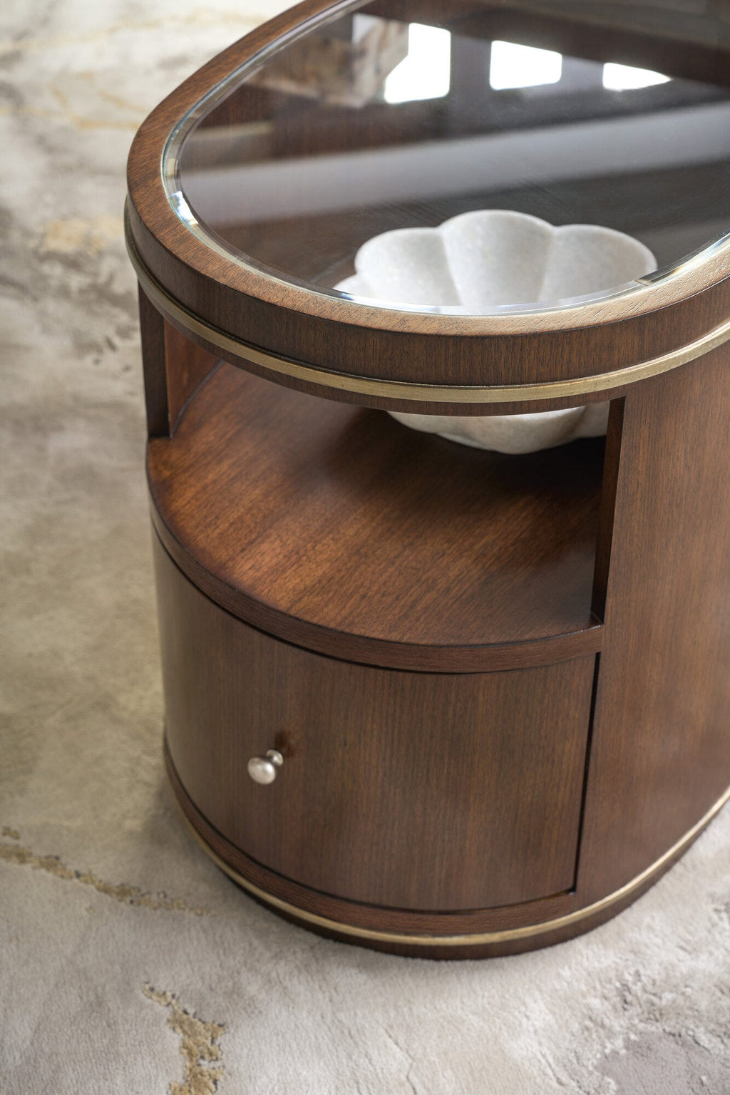 Melange Contours Side Table Detail