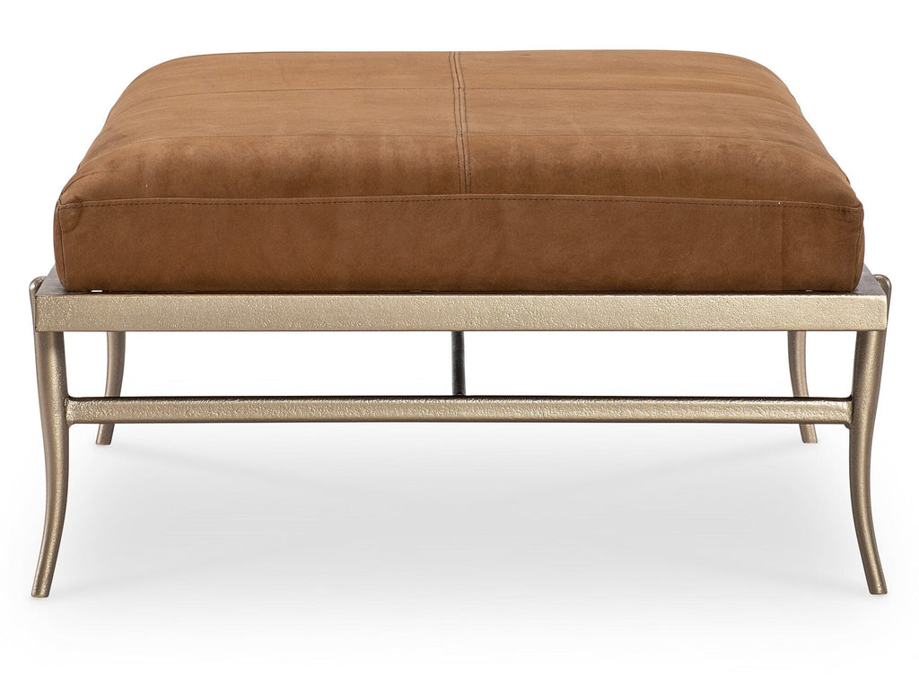 Melange Tobin Cocktail Ottoman Side