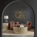 Melange Time Flies End Table