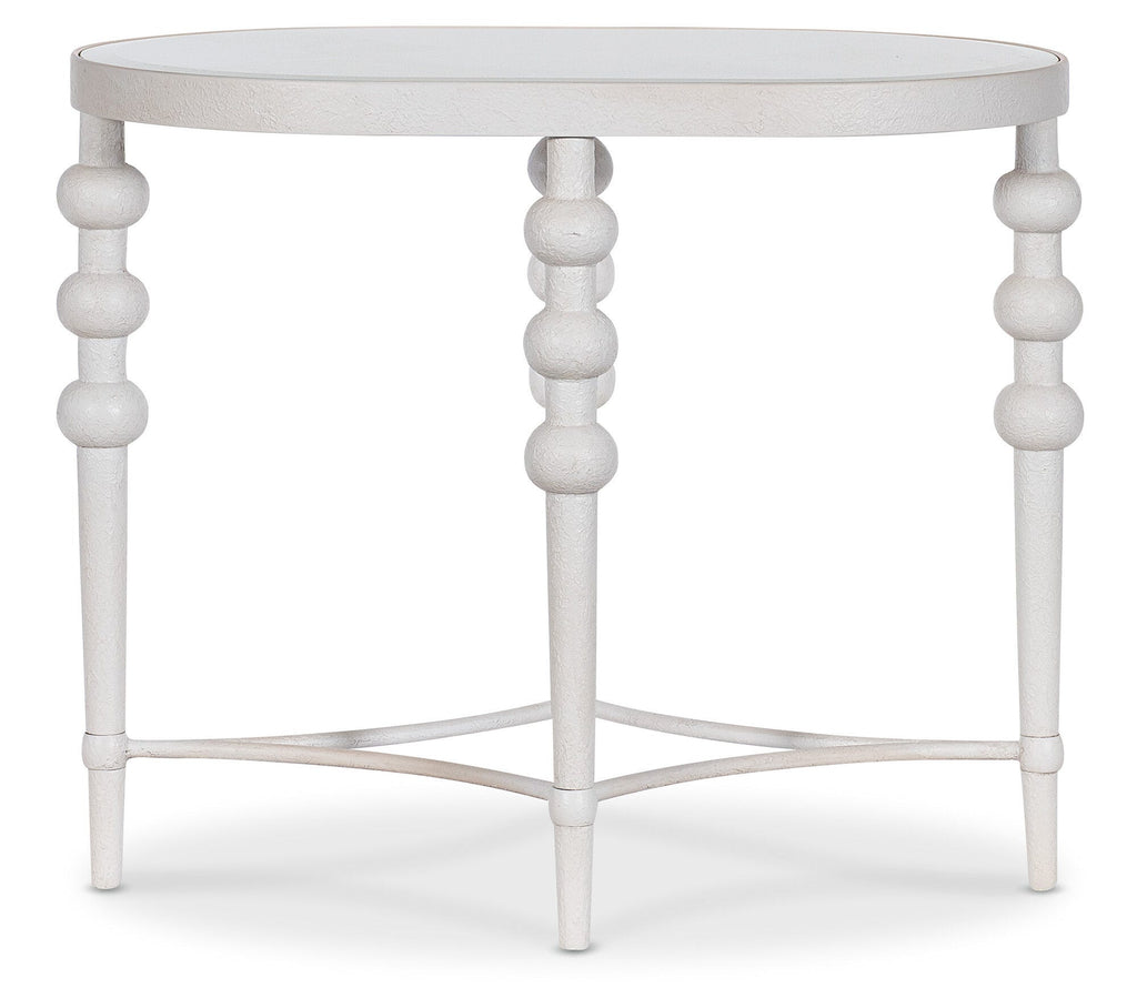 Melange On the Bright Side Oval End Table