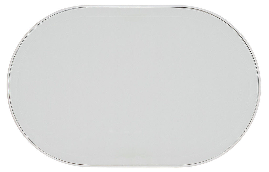 Melange On the Bright Side Oval End Table
