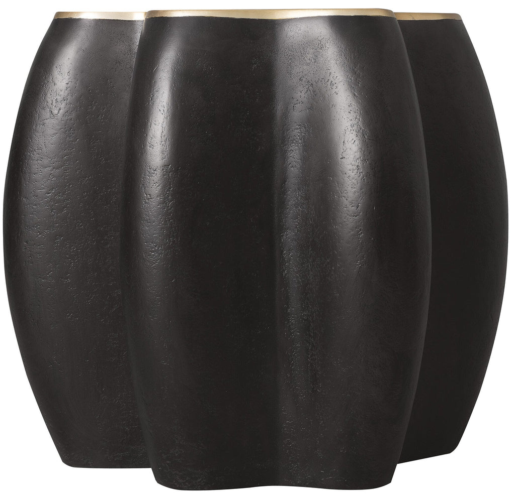 Melange Even and Flow Round End Table