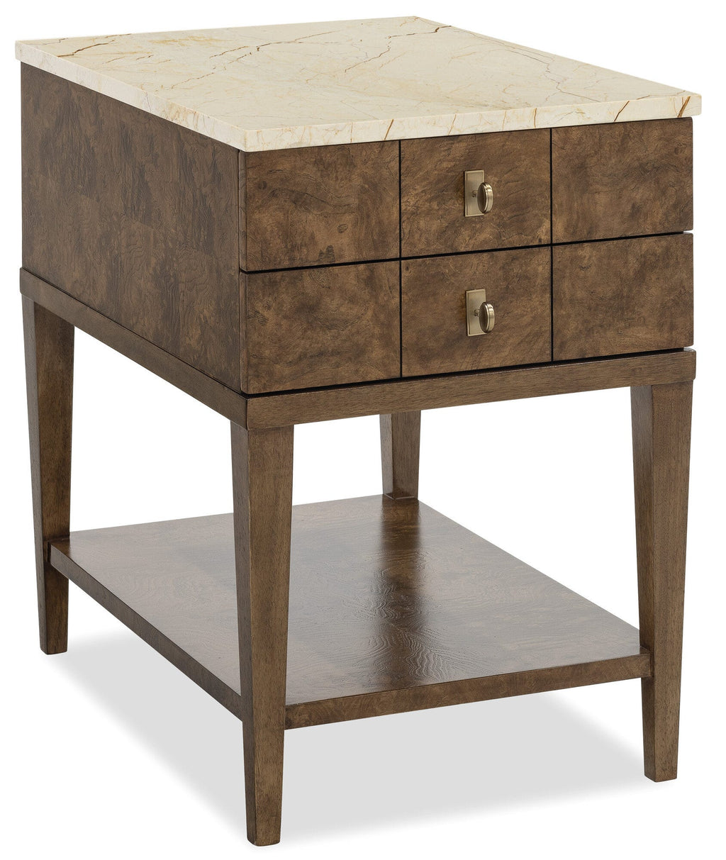 Melange Penelope Chairside Table
