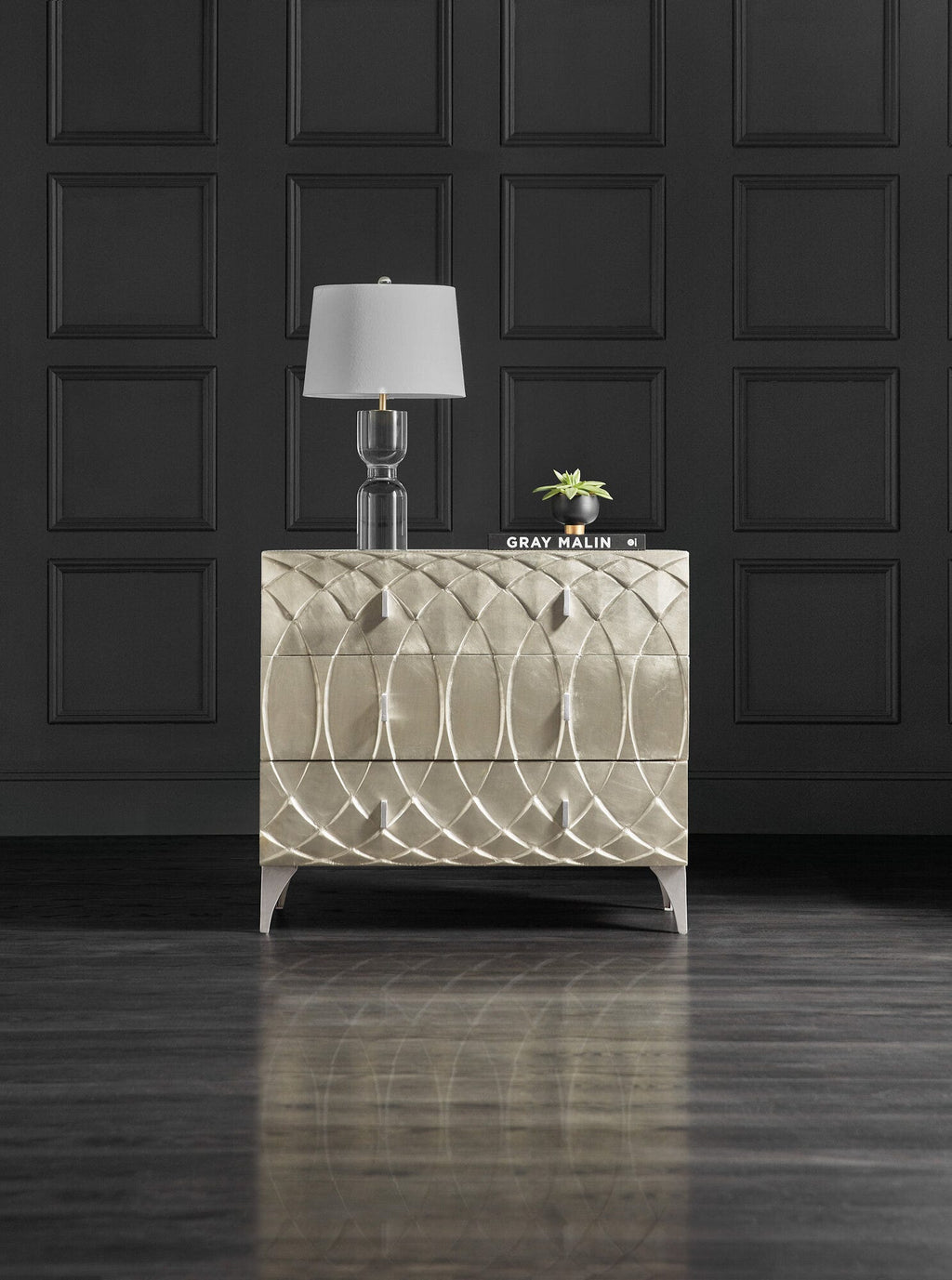 Melange Mathilda Three Drawer Chest