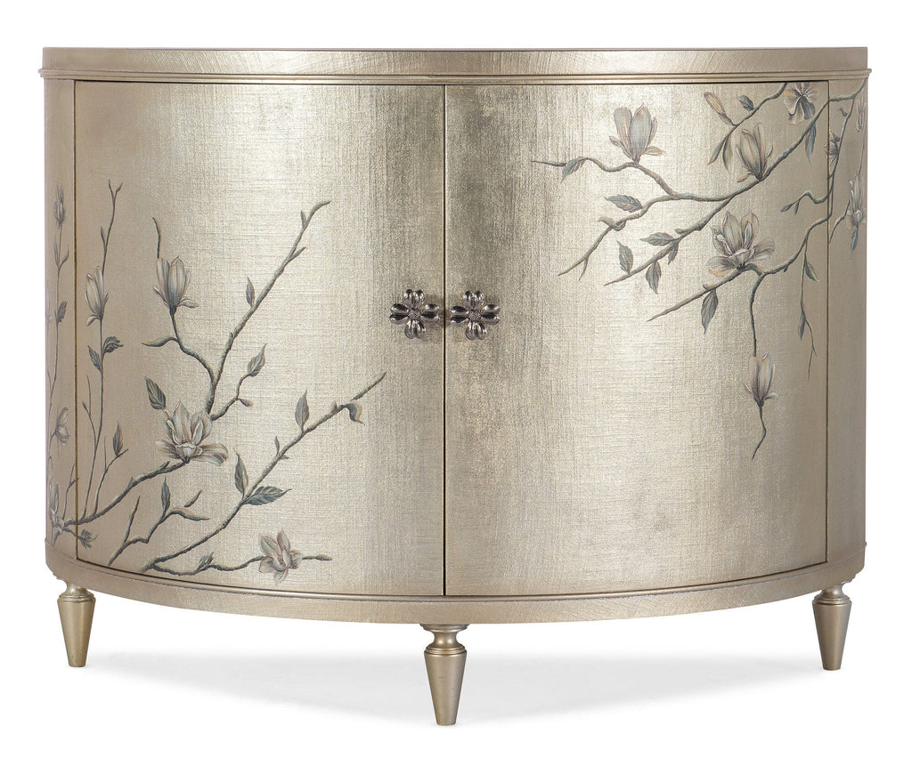 Melange Marguerite Two Door Demilune Chest Straight